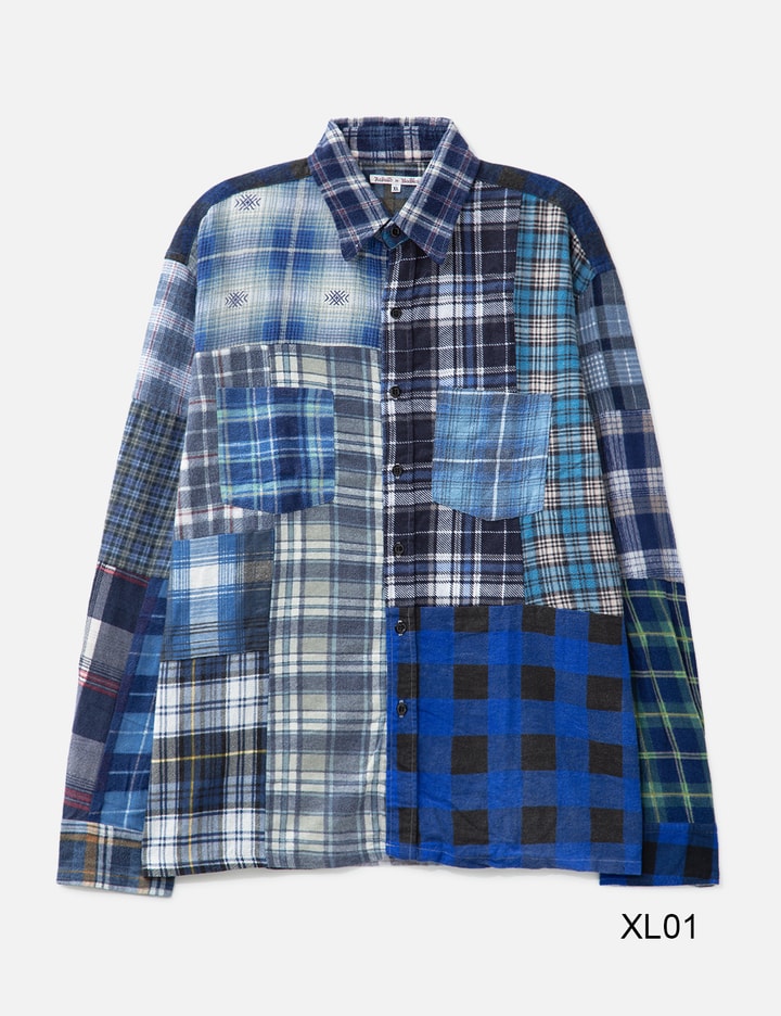 Flannel Shirt -> Straight Hem Shirt