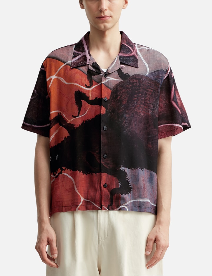 Spiral Orb Button Up Shirt