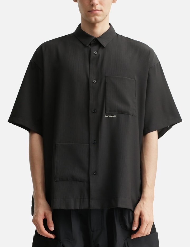 “GNV-Z” SOFTBOX Zip-Split Wide Shirt