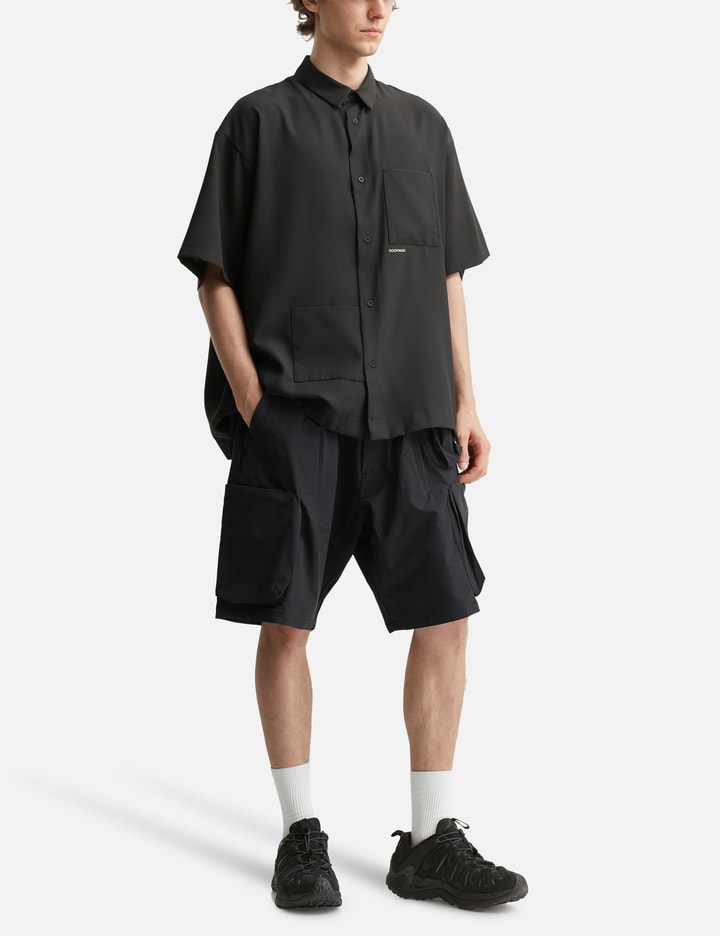 “GNV-Z” SOFTBOX Zip-Split Wide Shirt