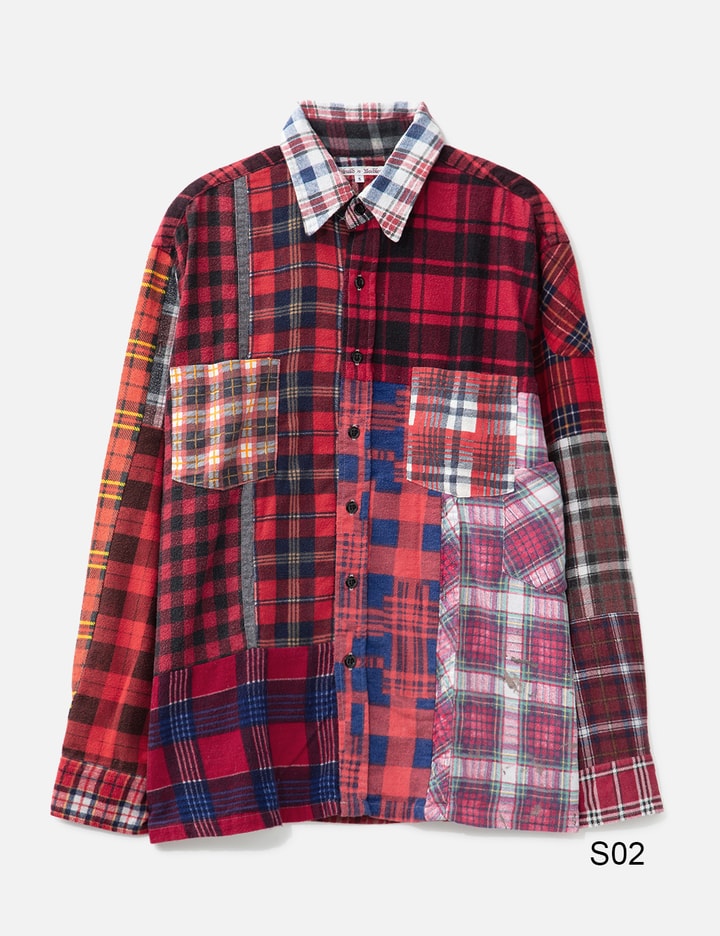 Flannel Shirt -> Straight Hem Shirt