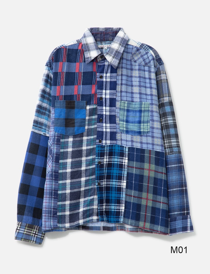 Flannel Shirt -> Straight Hem Shirt
