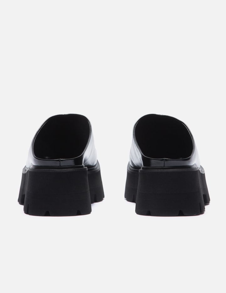 Choices Leather Platform Mules