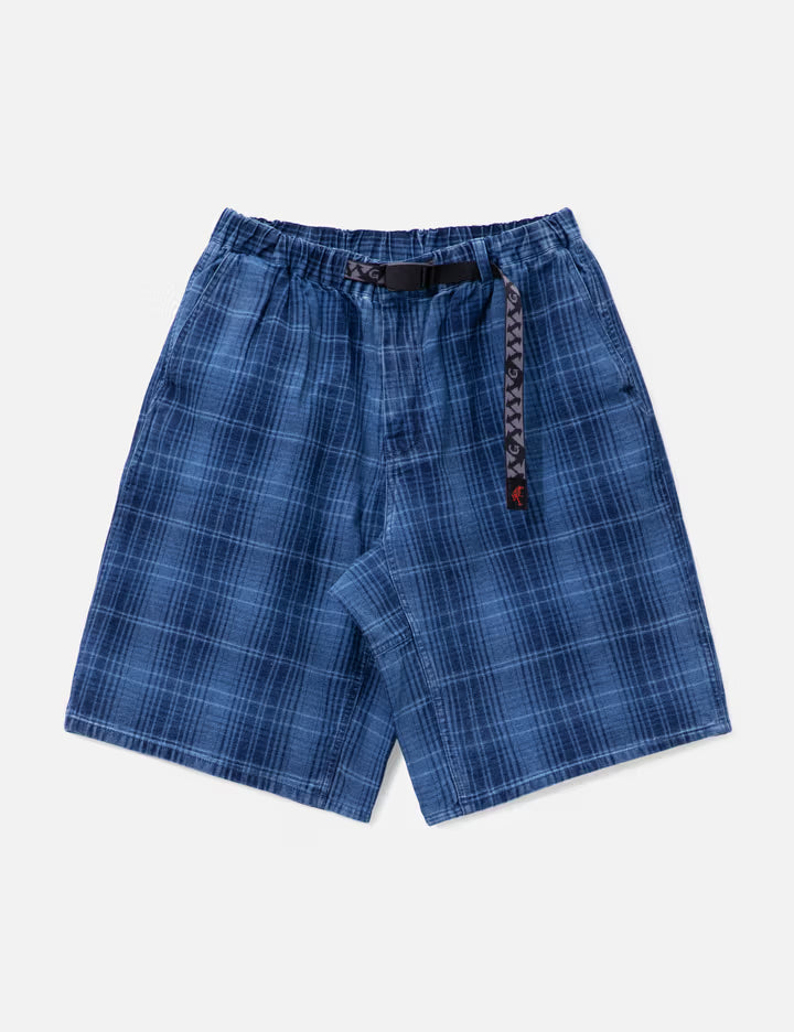 Lagoon Short Denim Plaid