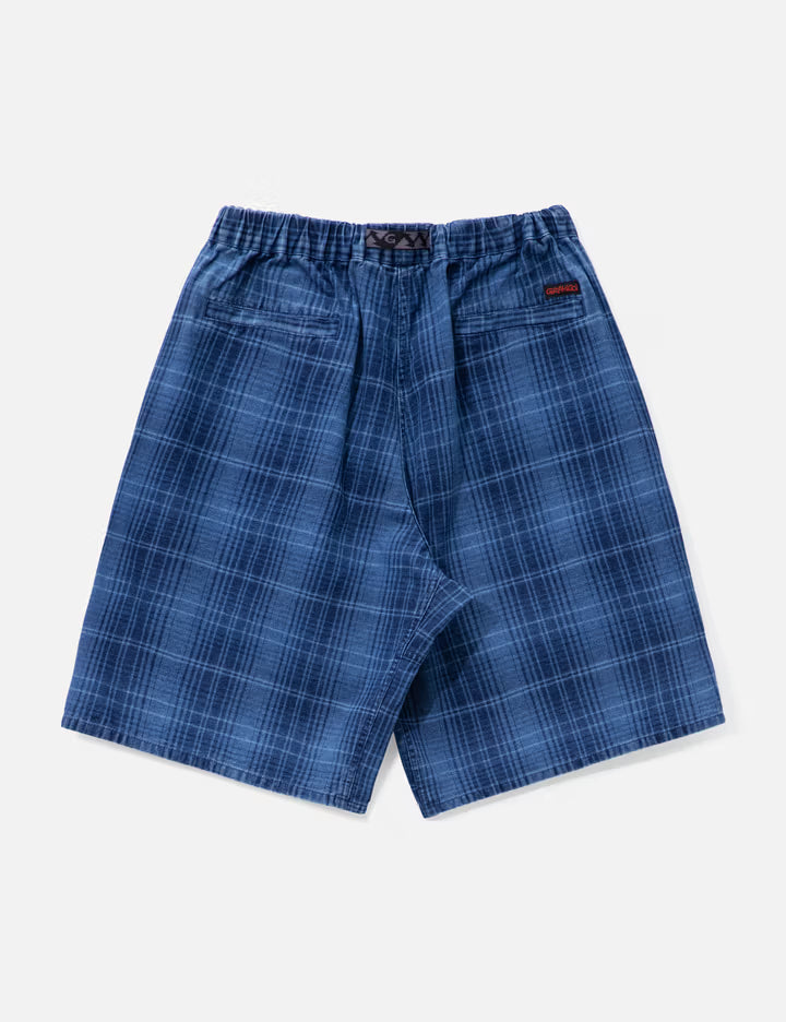 Lagoon Short Denim Plaid