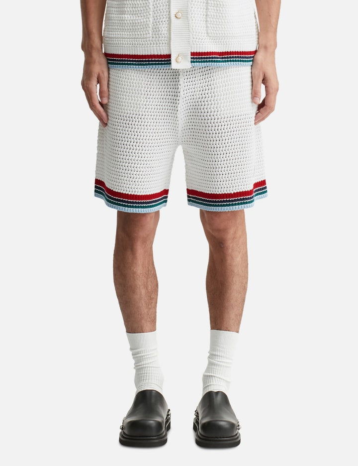 Sporty Crochet Shorts