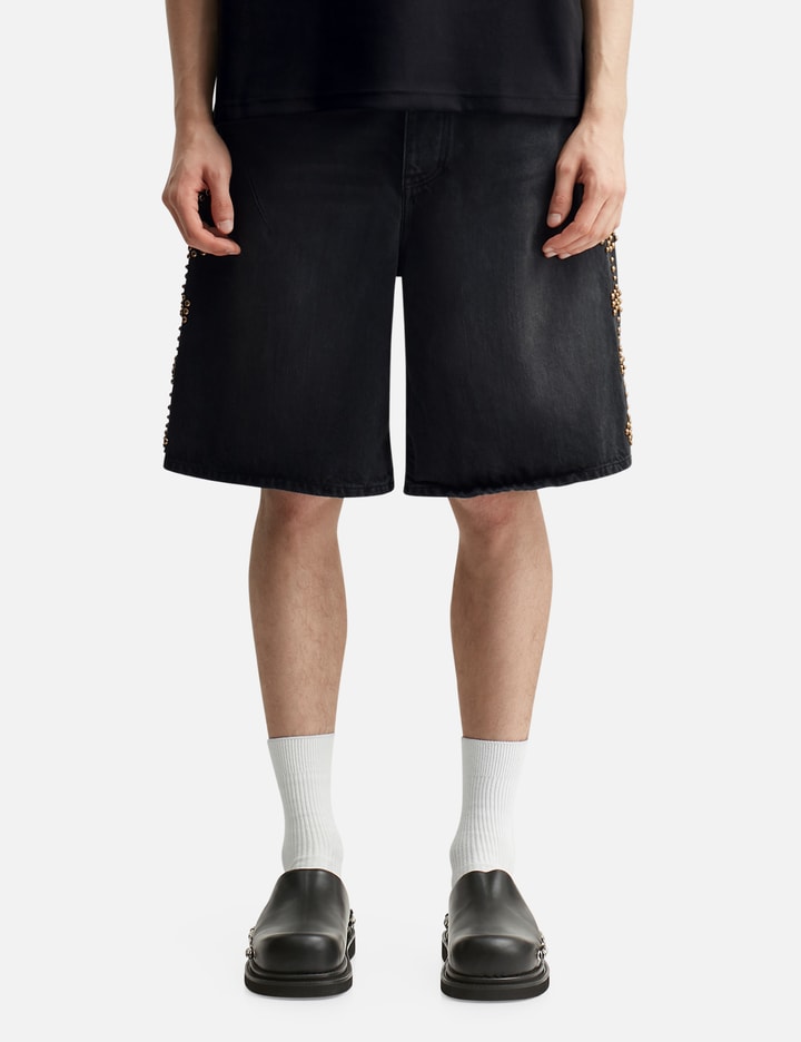 Rivet Chainstitch Selvedge Denim Shorts