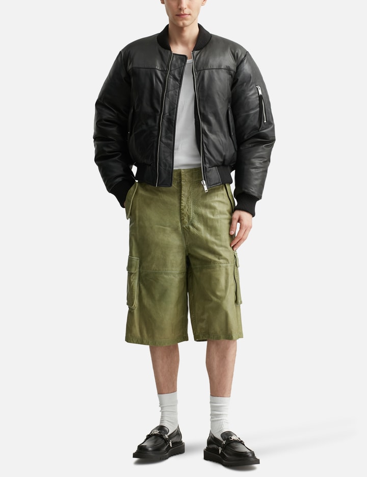 Carter Leather Shorts
