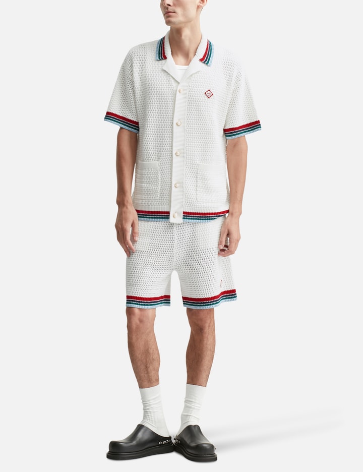 Sporty Crochet Shorts