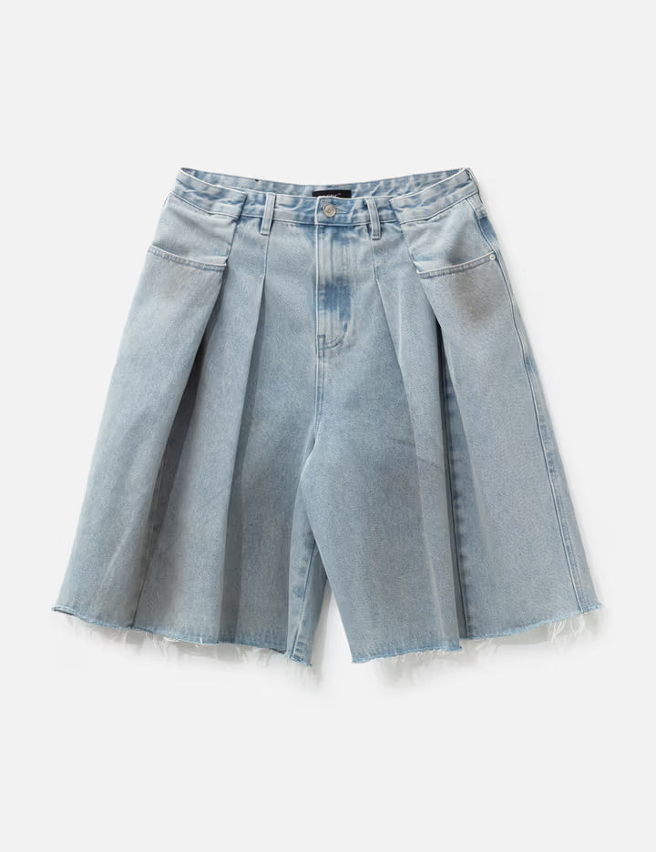 Tuck Bermuda Shorts