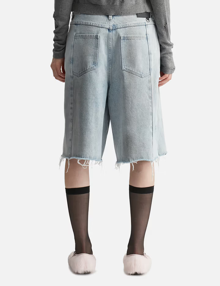 Tuck Bermuda Shorts