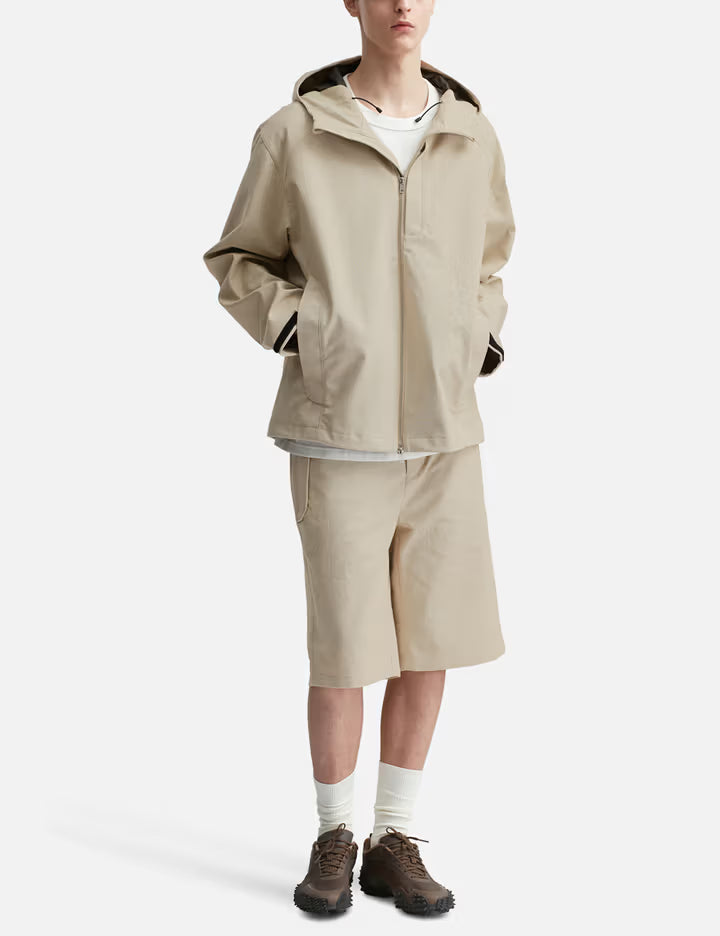 Path Linen Cotton Mixed Shorts