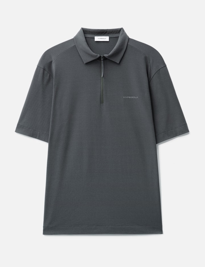 HYPEGOLF x POST ARCHIVE FACTION (PAF) Half Zip-Up Polo T-shirts