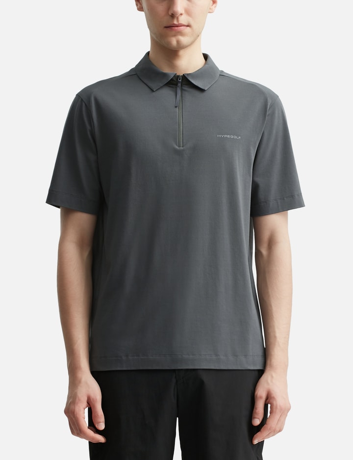 HYPEGOLF x POST ARCHIVE FACTION (PAF) Half Zip-Up Polo T-shirts