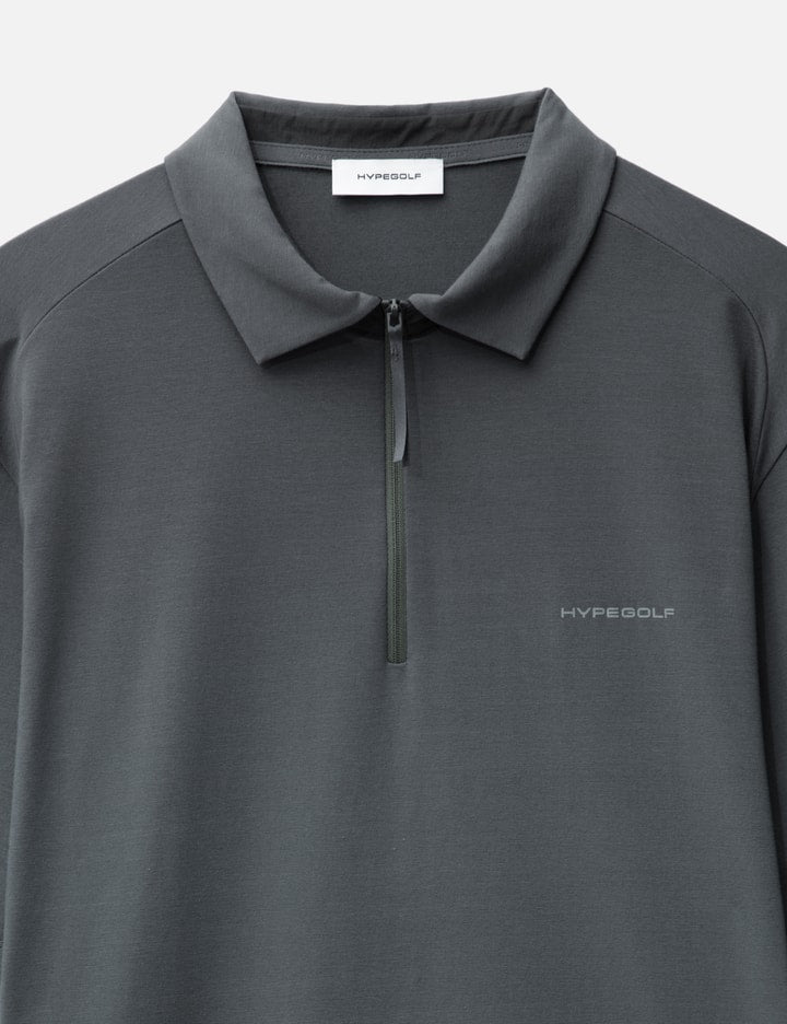 HYPEGOLF x POST ARCHIVE FACTION (PAF) Half Zip-Up Polo T-shirts