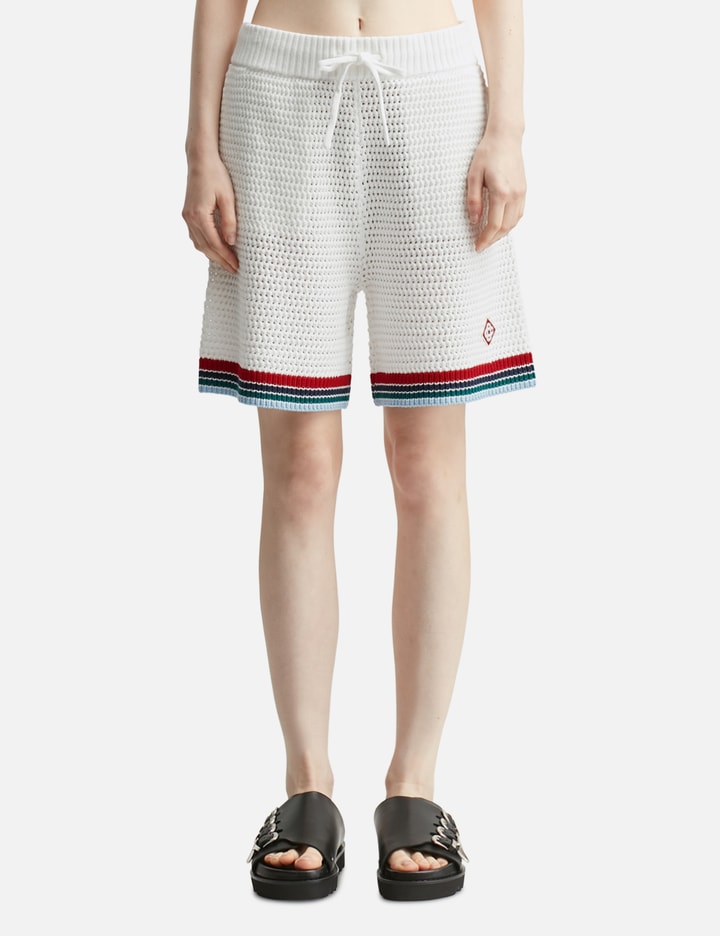 Sporty Crochet Shorts