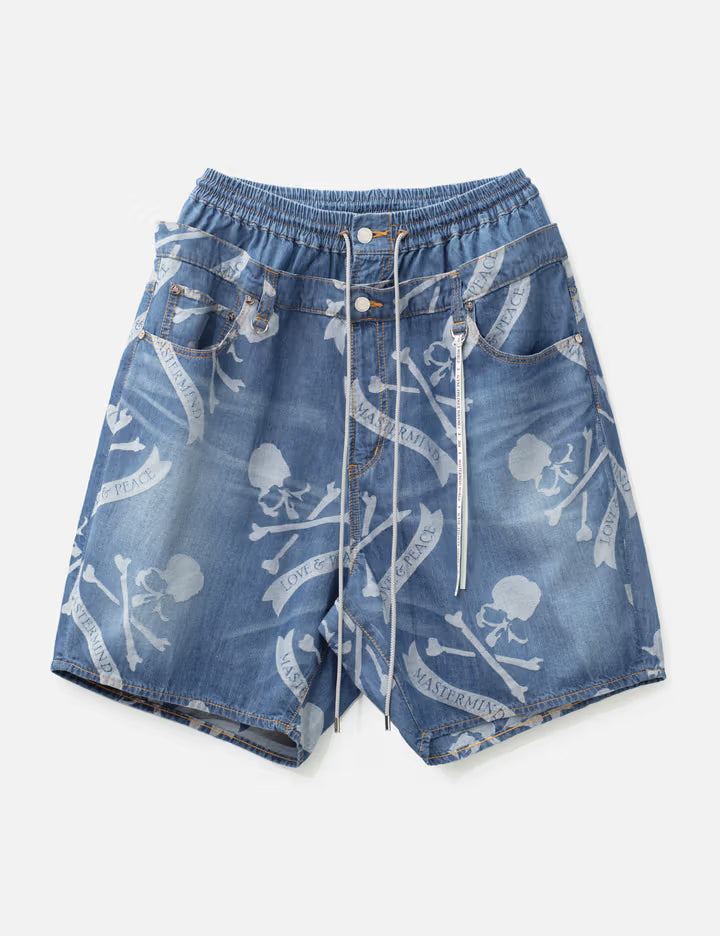 ALOHA EASY DENIM SHORTS