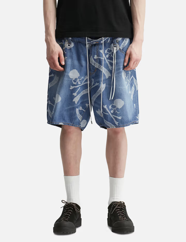 ALOHA EASY DENIM SHORTS