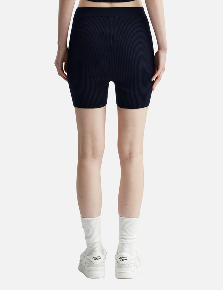 Baby Fox Patch Fine Ribbed Shorts