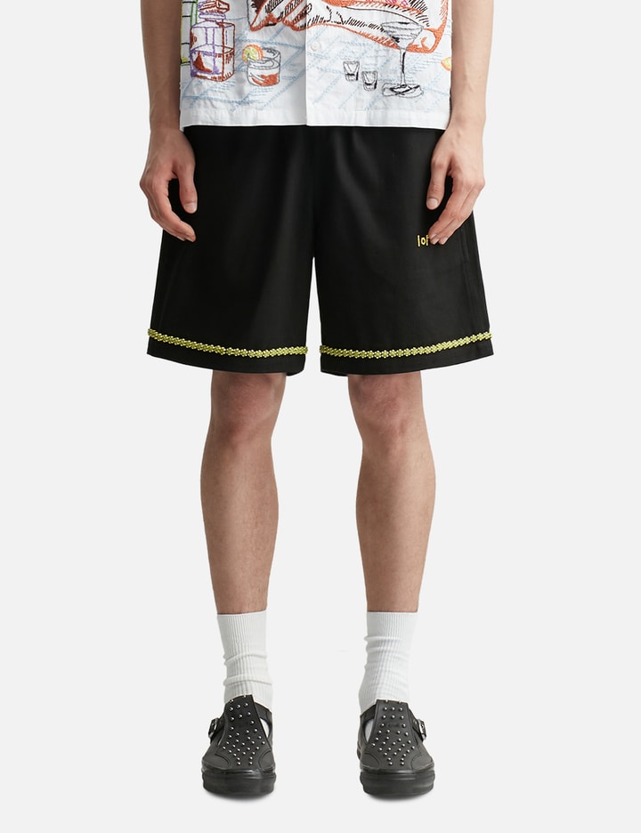 Beaded Smiley Shorts