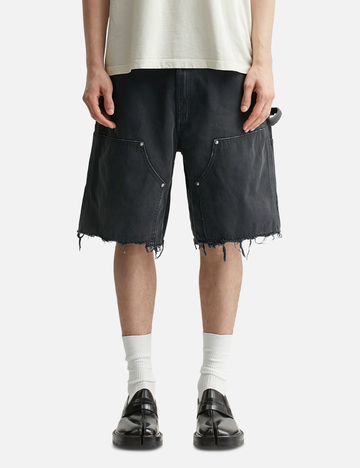 Stud Denim Shorts