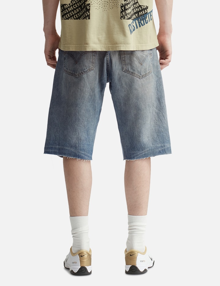 Cowrie Shell Denim Shorts