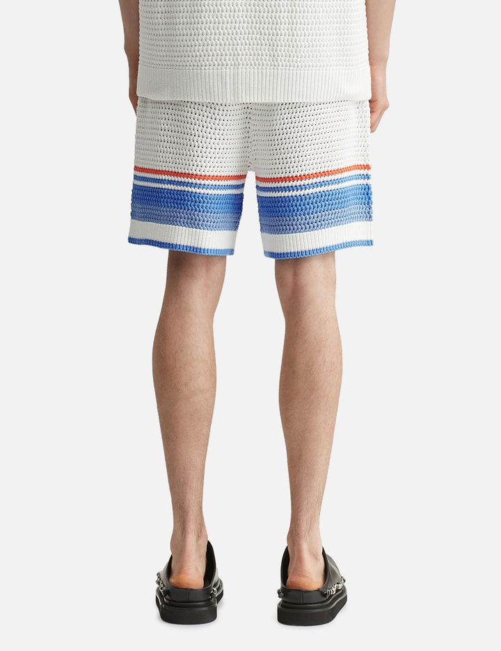Cotton Tennis Crochet Shorts