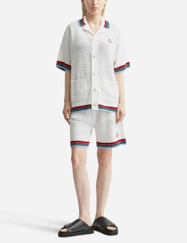 Sporty Crochet Shorts