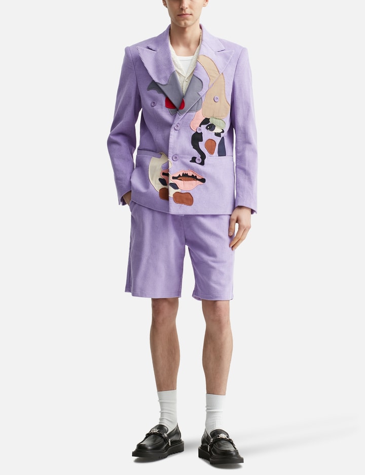 Corduroy Suit Shorts