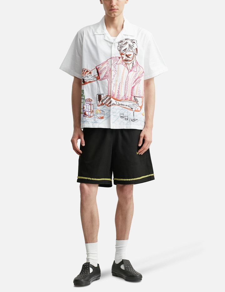 Beaded Smiley Shorts