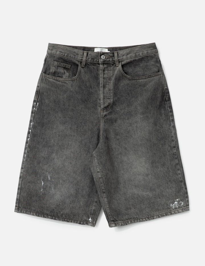 Vintage Black Baggy Shorts