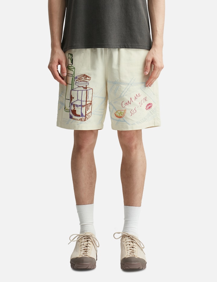 Lorenzo’s Hand Embroidered Shorts