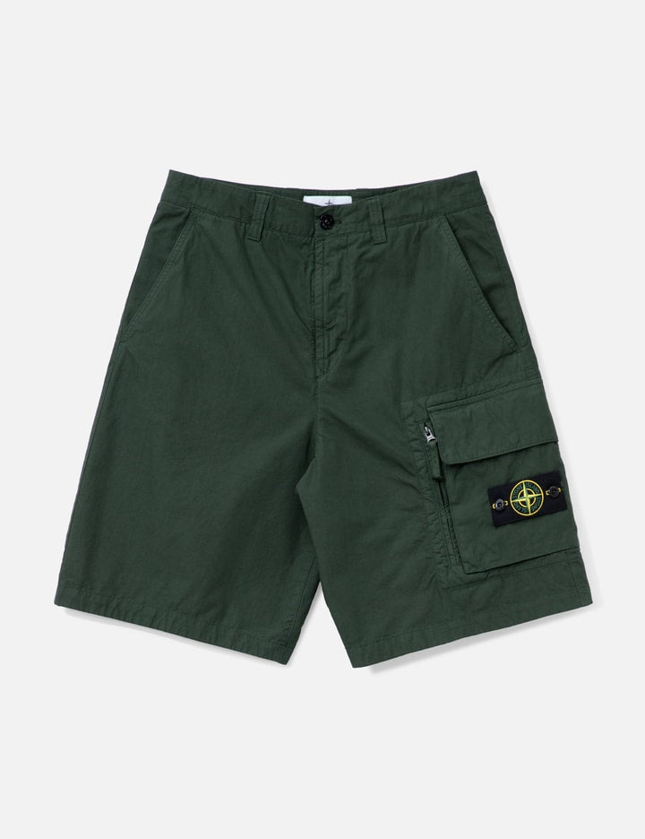 Canvas Weave Cotton Shorts