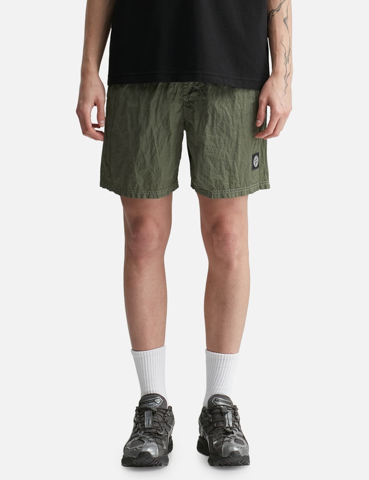 Nylon Metal In Econyl® Swim Shorts