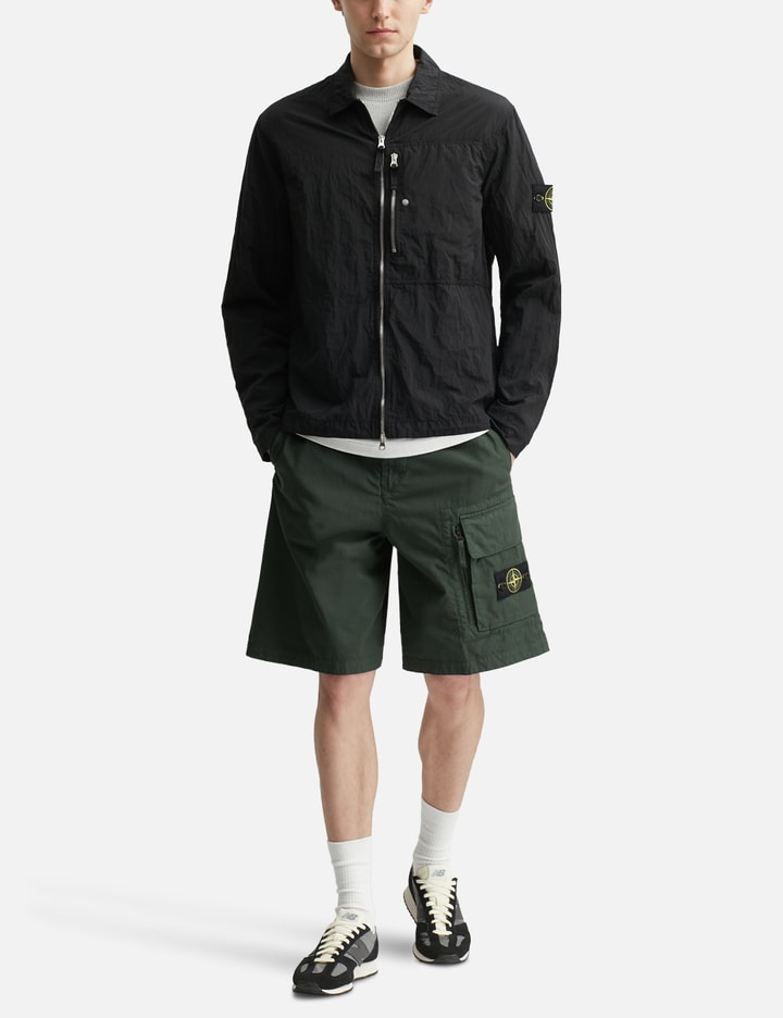 Canvas Weave Cotton Shorts