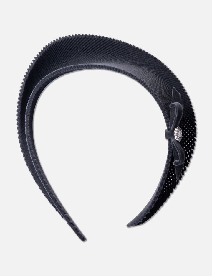 SHUSHU/TONG × YVMIN Flocked Hat Hair Band
