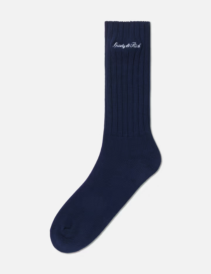 Signature Logo Rib Socks