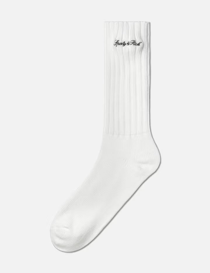 Signature Logo Rib Socks