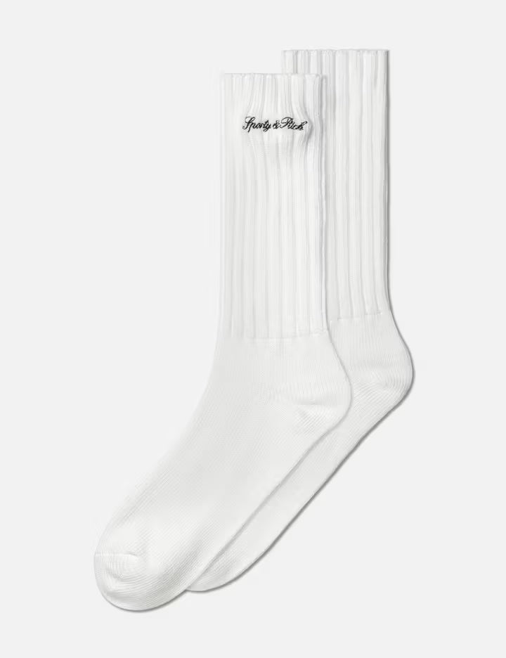 Signature Logo Rib Socks