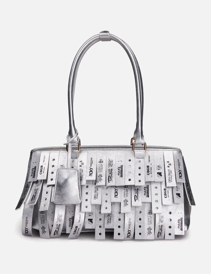 Silver Wristband Bag