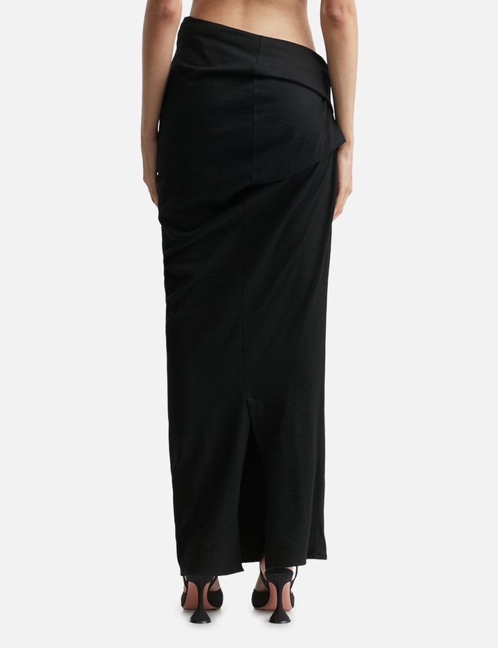 Wool Skirt Black