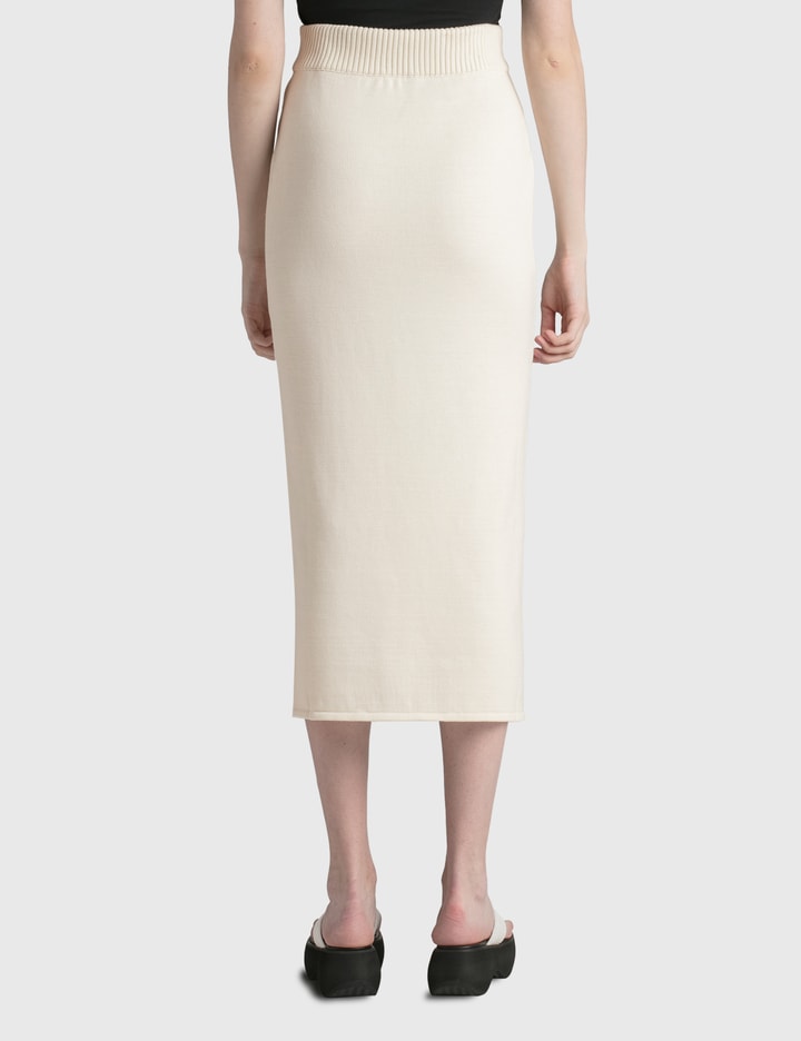 Nylon Pocket Knit Skirt