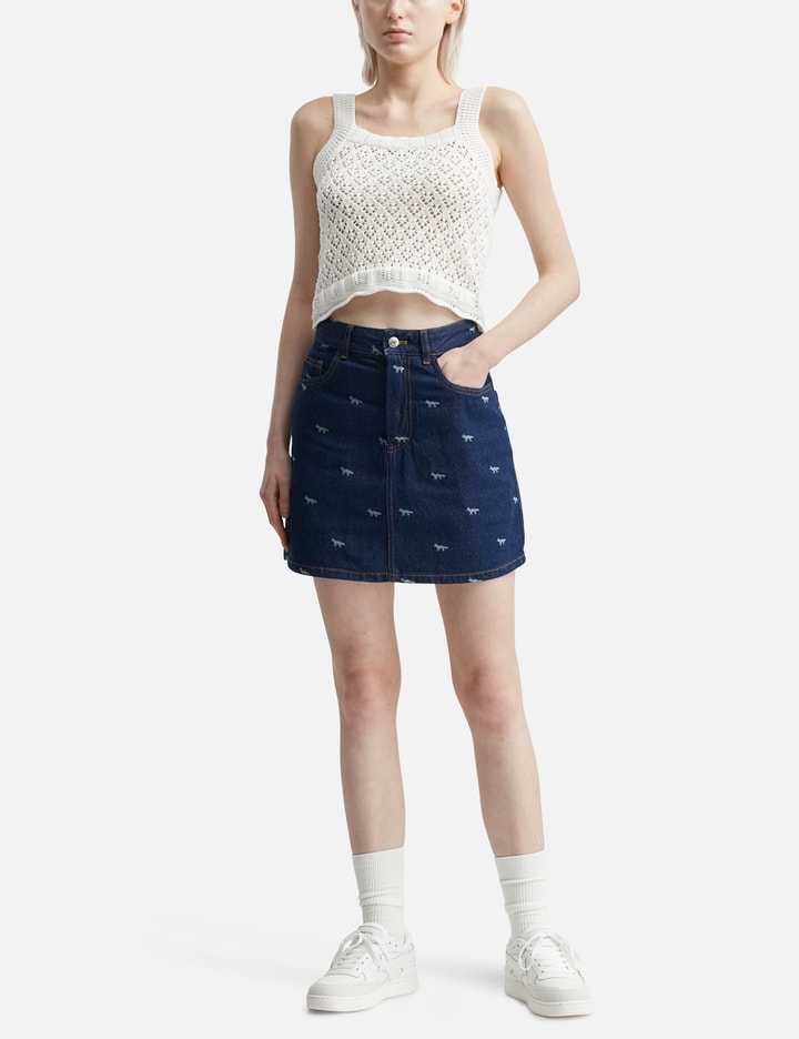 Mini Denim Skirt