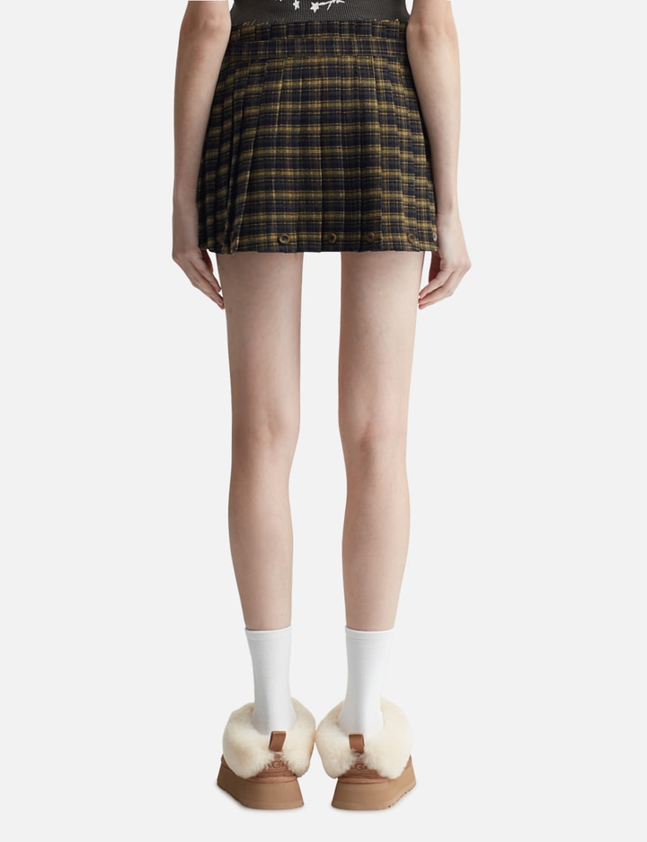 Haze Twotone Pleated Skirt