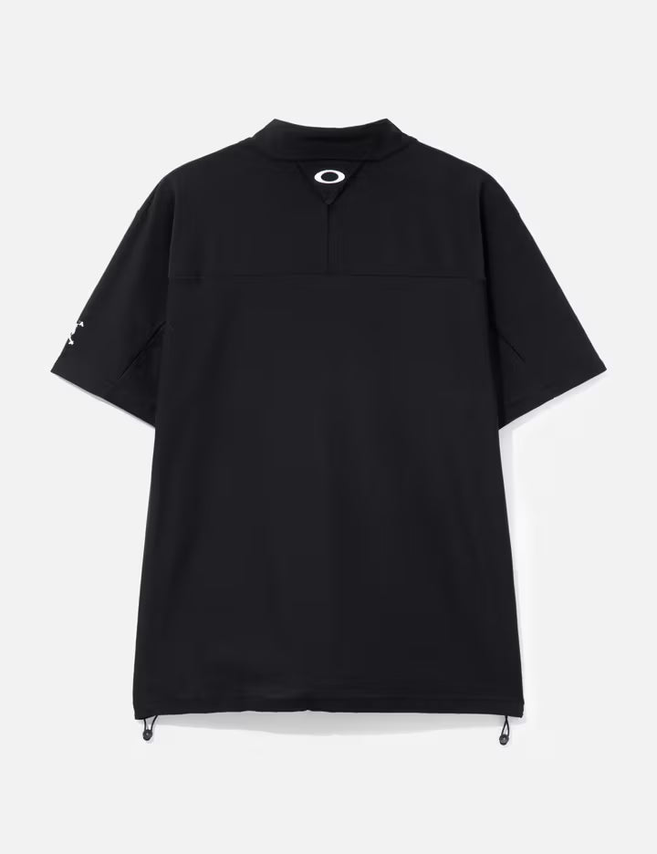 Skull Hybrid Zip Pullover Shirt