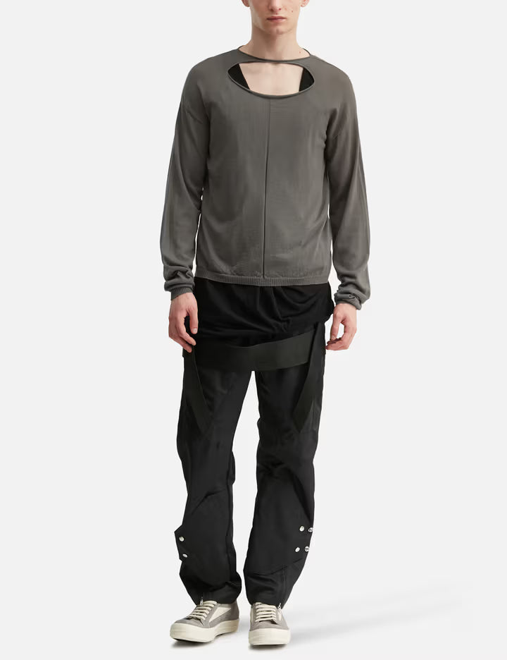 Slashed Pull Sweater