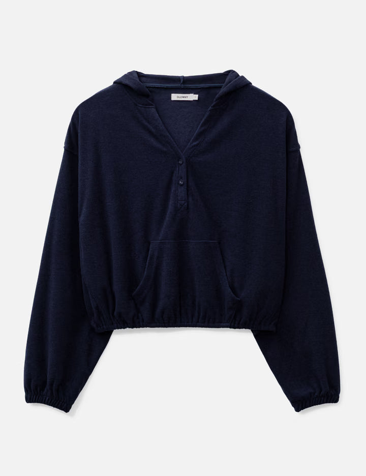 Snug Terry V-Cut Hoodie