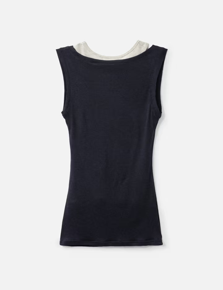 Soft Layered Scoop Top
