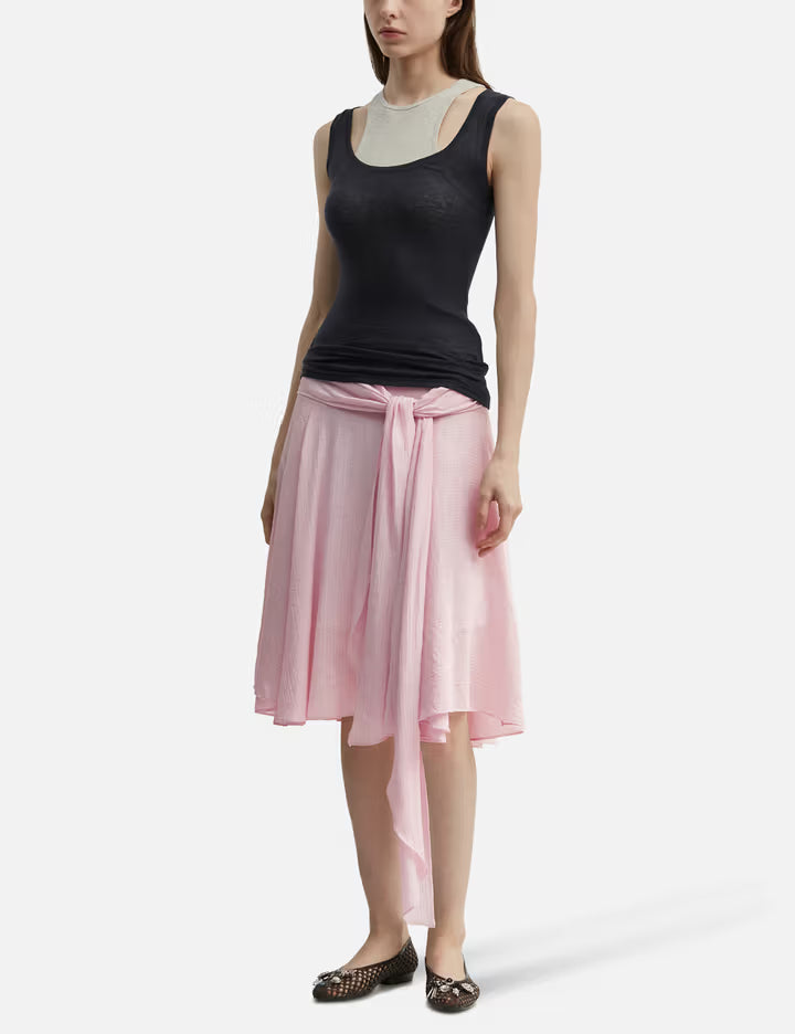 Soft Layered Scoop Top