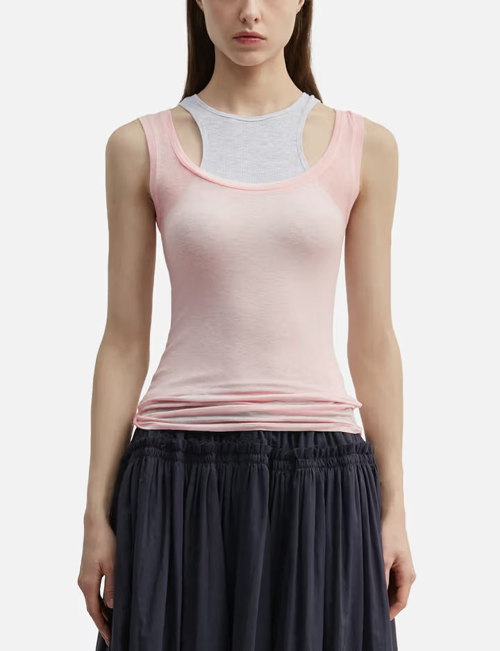 Soft Layered Scoop Top